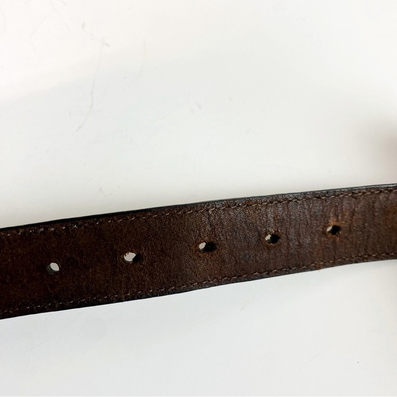 Columbia Brown Leather W/ Aztec Southwest Canvas Size 34 - Picture 9 of 9